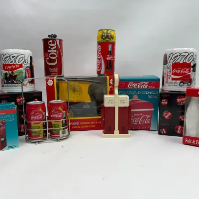 Large Vintage Coca-Cola Memorabilia Collection