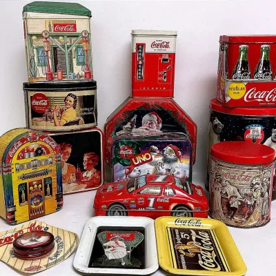 Vintage “Coca Cola” Tin Collection 