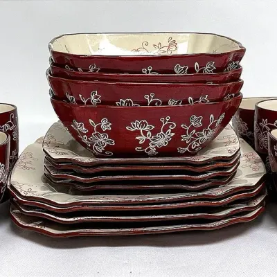“Temp-tations Presentable Ovenware” Dinnerware Set 3