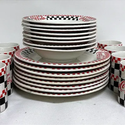 “Gibson Coca Cola” Dinnerware and Mugs