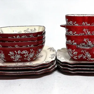 “Temp-tations Presentable Ovenware” Dinnerware Set