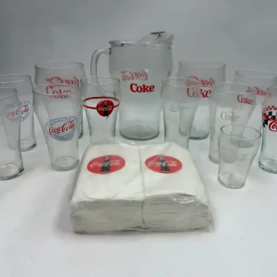 Coca-Cola Collectible Drink ware 