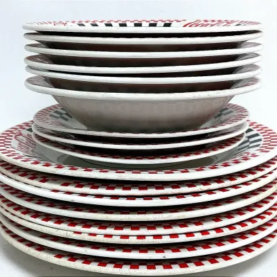 “Gibson Coca Cola” Plates and Bowls 