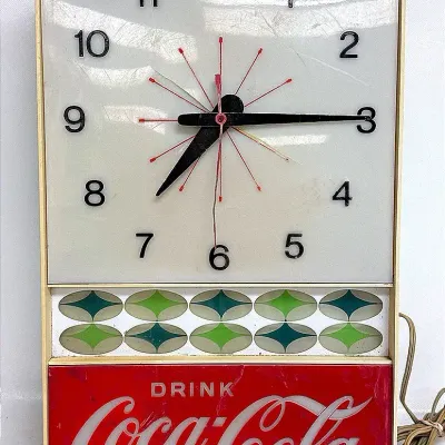 “Drink Coca Cola” “Neon Products” Wall Clock