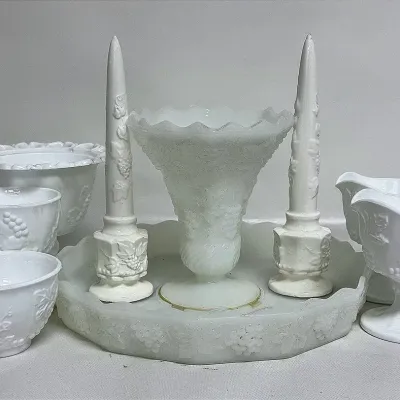 Indiana Glass Milk Glass Collection 