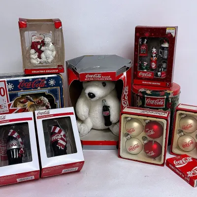 “Coca Cola” Christmas Decor and Collectibles 