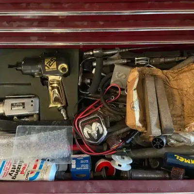 Pneumatic Wrenches And More In The Drawer