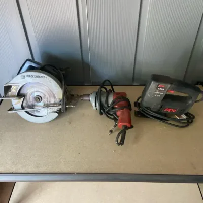 Set Of 3 Power Tools 