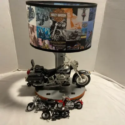 Harley Davidson Lamp & Models