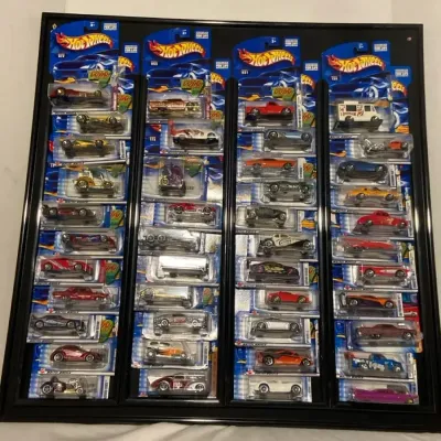 Framed Hot Wheels 