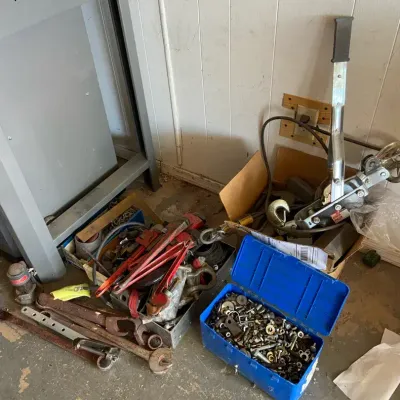 Giant Wrench And Garage Mystery Lot