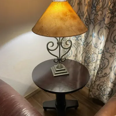 Lamp & End Table