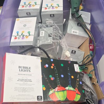 Assorted Holiday Decorative Lighting Lot