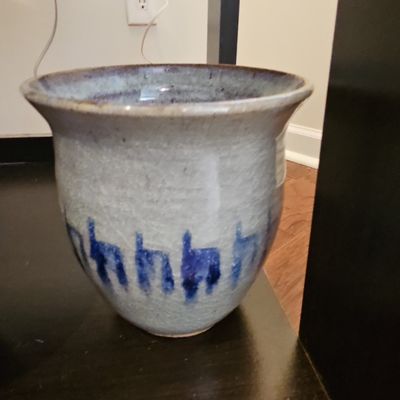 Rowe Pottery Works Salt Glaze Stoneware Planter