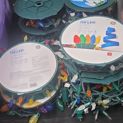 GE StayBright LED C-5 Christmas Light Sets
