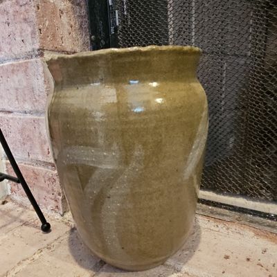Southern Alkaline Glazed Stoneware Jar
