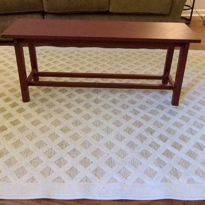 Shaker-Style Entryway Bench