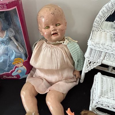 Vintage Composition Baby Doll - Horsman or Effanbee