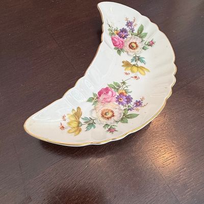 Vintage Chadwick CMI Japan Floral Bone Dishes