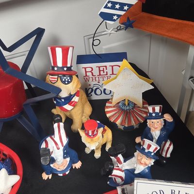 Patriotic Americana Figurine Collection