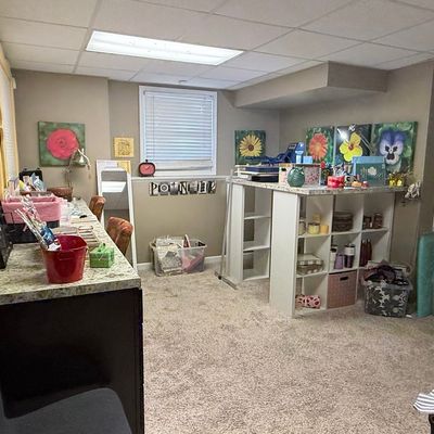 IKEA Kallax Shelving Unit (Craft Island)