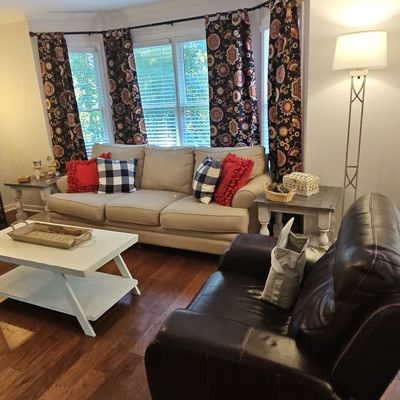 Farmhouse Style White Coffee Table