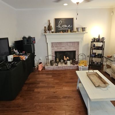 Farmhouse Style White Coffee Table