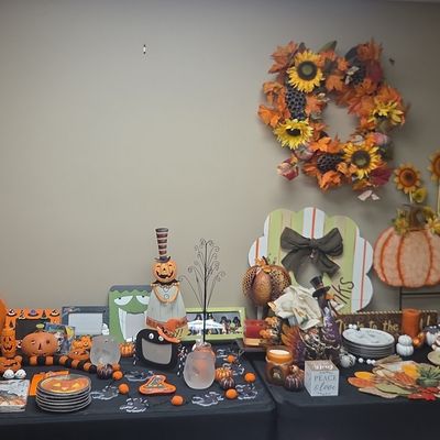 Assorted Seasonal Autumn and Halloween Decor Collection