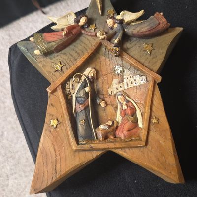 Jim Shore Heartwood Creek Bethlehem's Star Nativity Star Ornament
