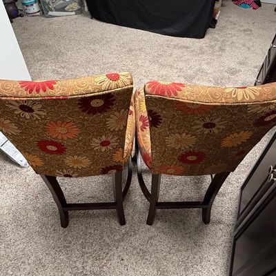 Upholstered Counter Height Bar Stools