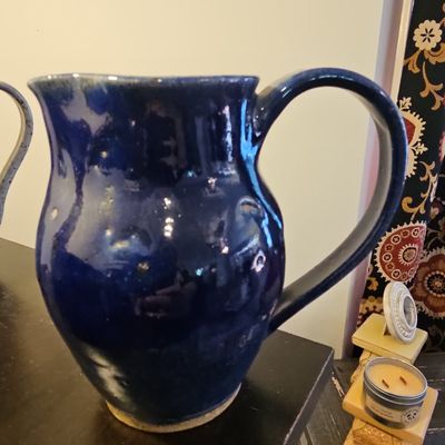 Bybee Pottery Primitive Kentucky Pottery Pitcher