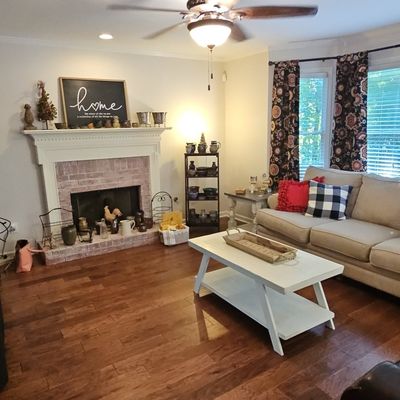 Farmhouse Style White Coffee Table