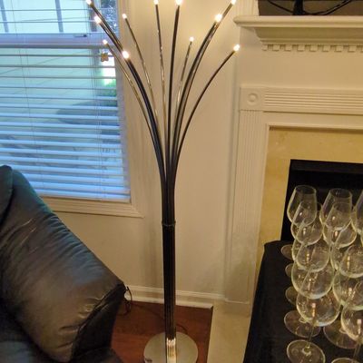 Mid-Century Modern Style Multi-Arm Floor Lamp - "Starburst" or "Spray" Design
