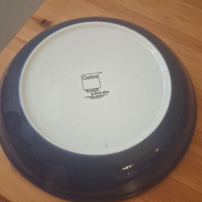 Laurie Gates Olive Pattern Pasta Bowl