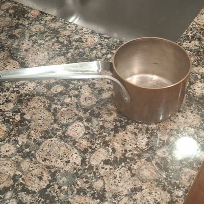 Henning Koppel for Georg Jensen "Taverna" Copper Butter Warmer