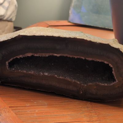 Banded Agate Geode Specimen