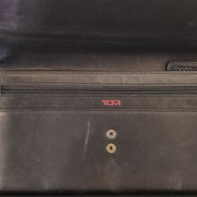 Tumi Leather Travel Document Wallet