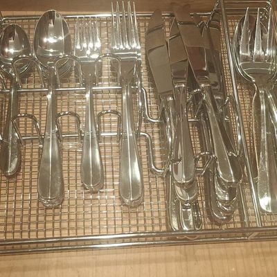 Cambridge Silversmiths Stainless Steel Flatware Set