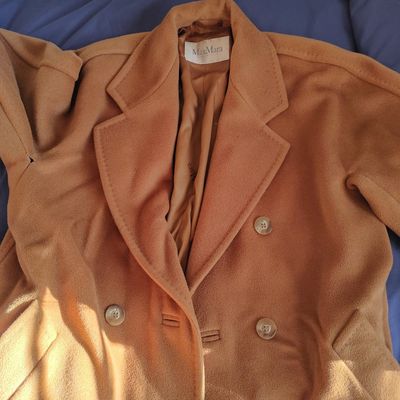 Max Mara Camel Hair Double-Breasted Coat