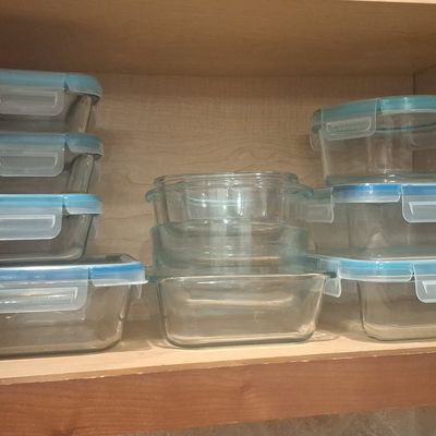 Snapware Total Solution Glass Food Storage Container Set