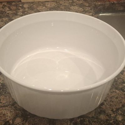 CorningWare French White Ramekin/Soufflé Dish