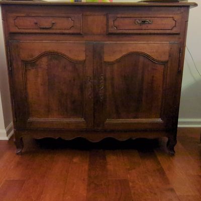 18th Century French Provincial Walnut Buffet