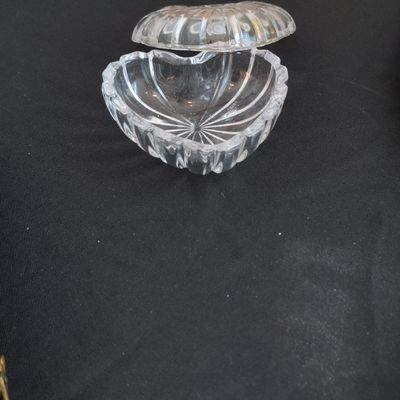 RCR Crystal Heart Trinket Box