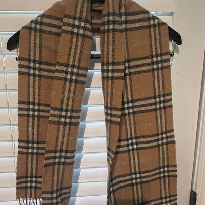 Burberry Classic Check Cashmere Scarf
