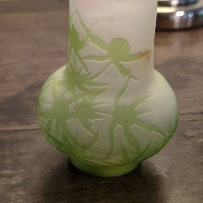 Emile Gallé Cameo Glass Vase