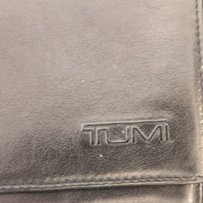 Tumi Leather Travel Document Wallet