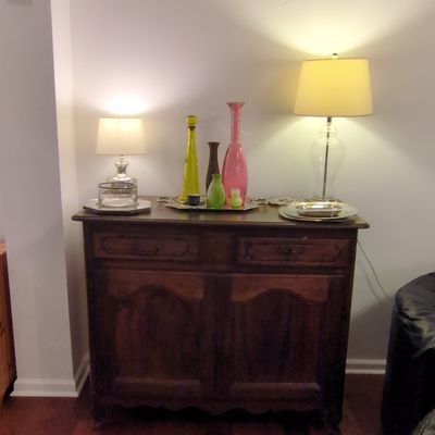 French Provincial Walnut Buffet/Sideboard