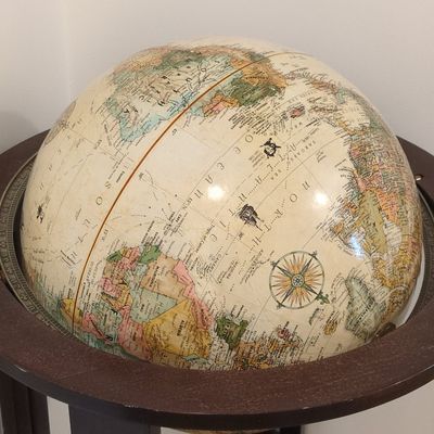 Replogle "World Classic" Floor Globe on Wood Stand