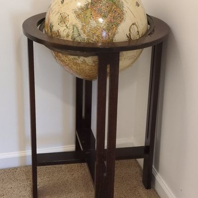 Replogle "World Classic" Floor Globe on Wood Stand