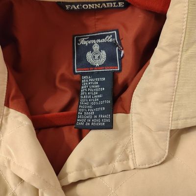 Faconnable by Albert Goldberg Quilted Field Jacket